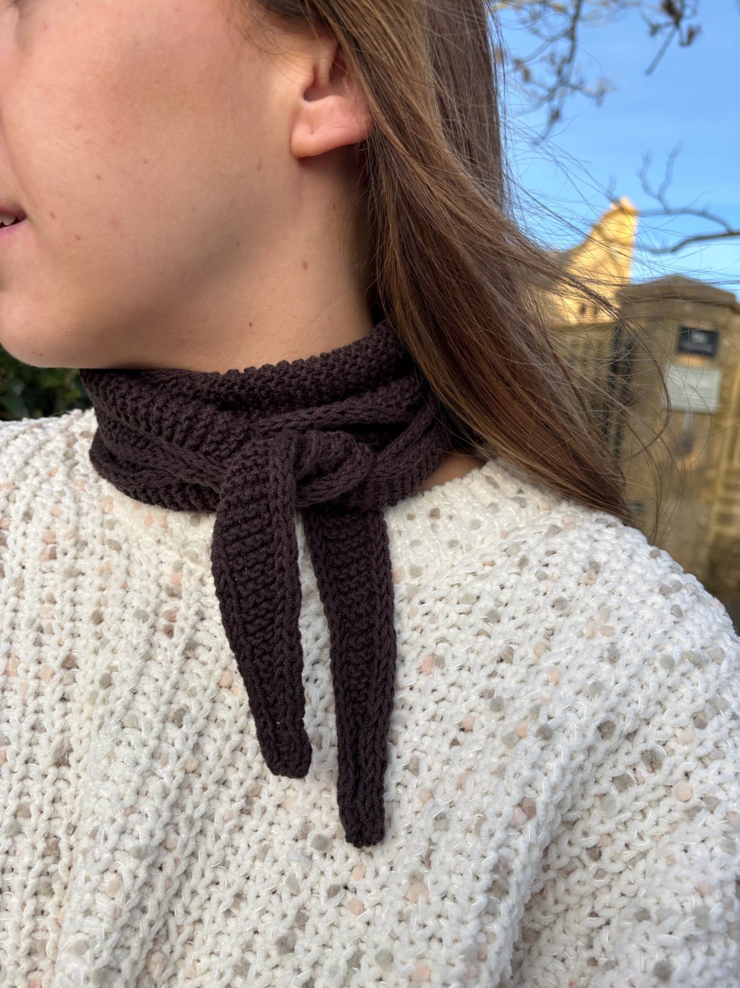 Chocolate Scarf