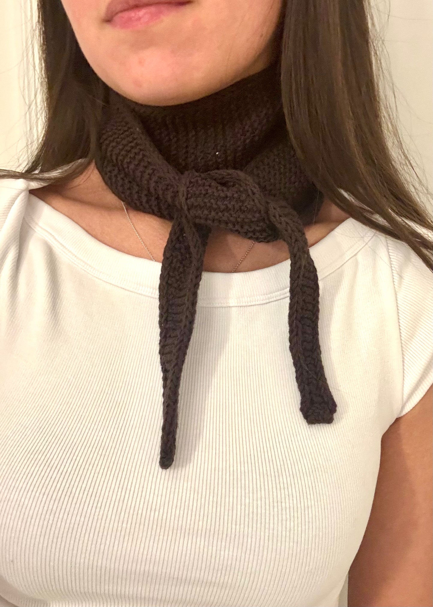 Chocolate Scarf