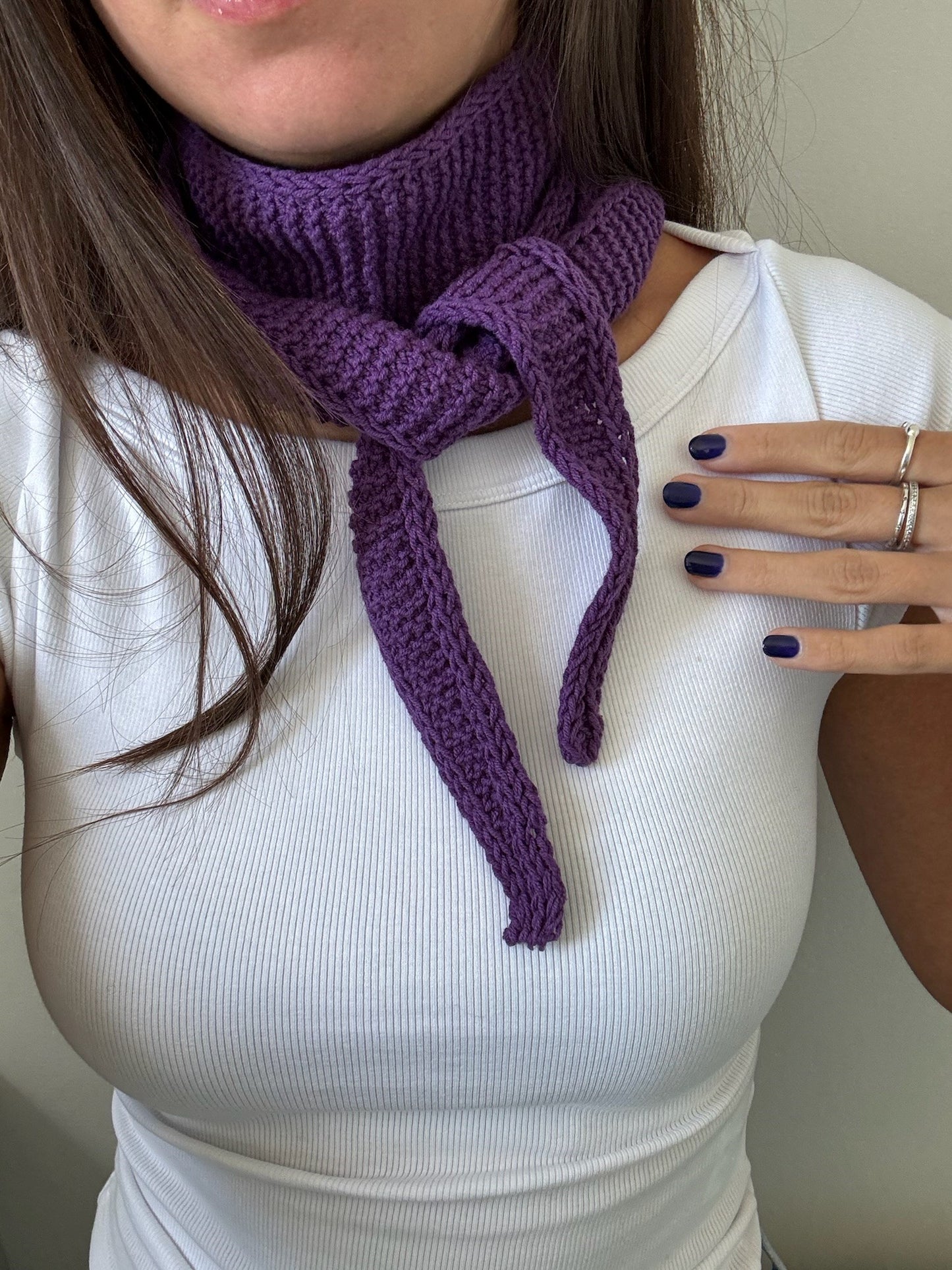 Lavender Scarf